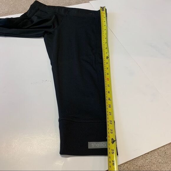 Stella McCartney Adidas black Capri gym leggings S - Picture 13 of 14